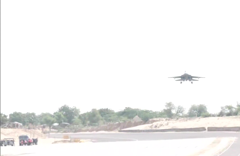 Fighter Jets on Road Runway