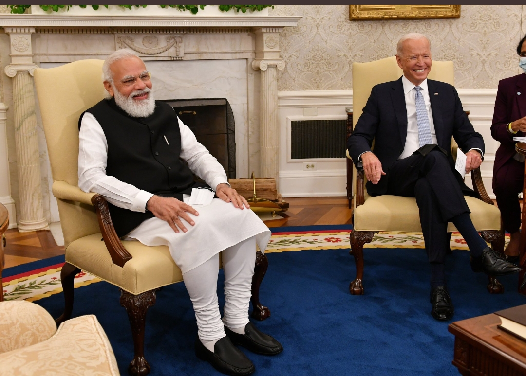 पीएम मोदी बोले- मिलकर बड़ी चुनौतियों को हरा सकते हैं भारत और अमेरिका