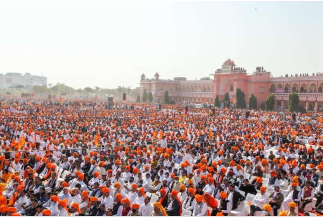 जयपुर में क्षत्रिय युवक संघ की महारैली