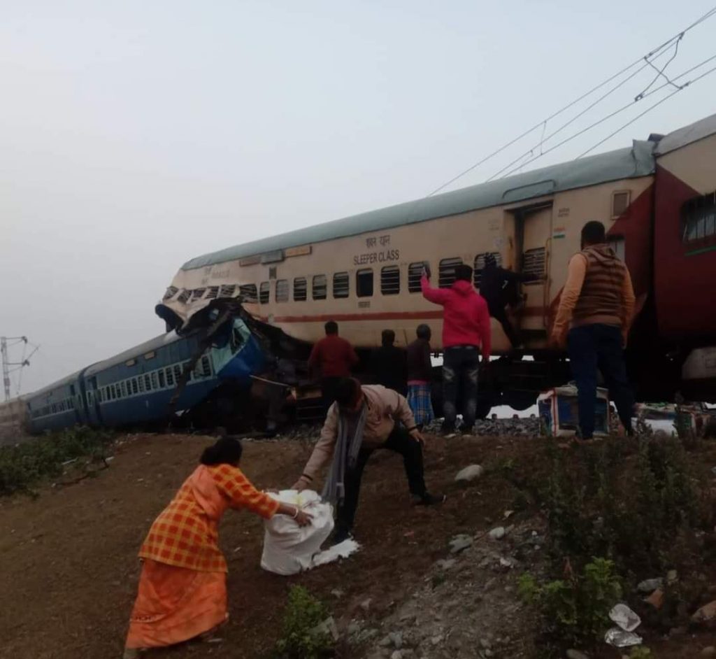 Train Accident in Bengal Jalpaiguri