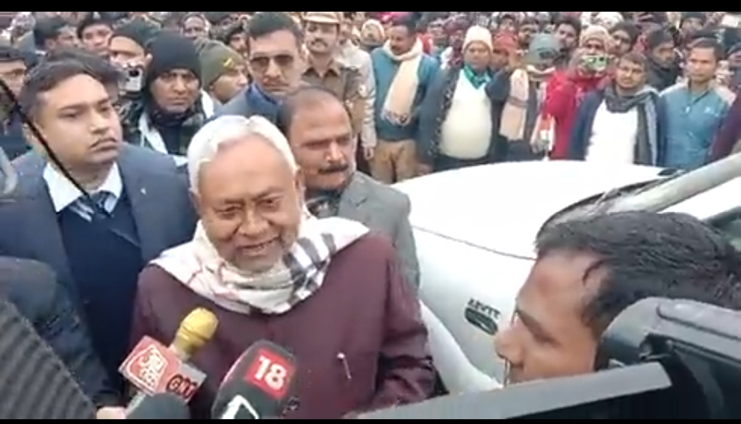 Question on Bihar system : CM Nitish didn't know about Lathicharge in Patna