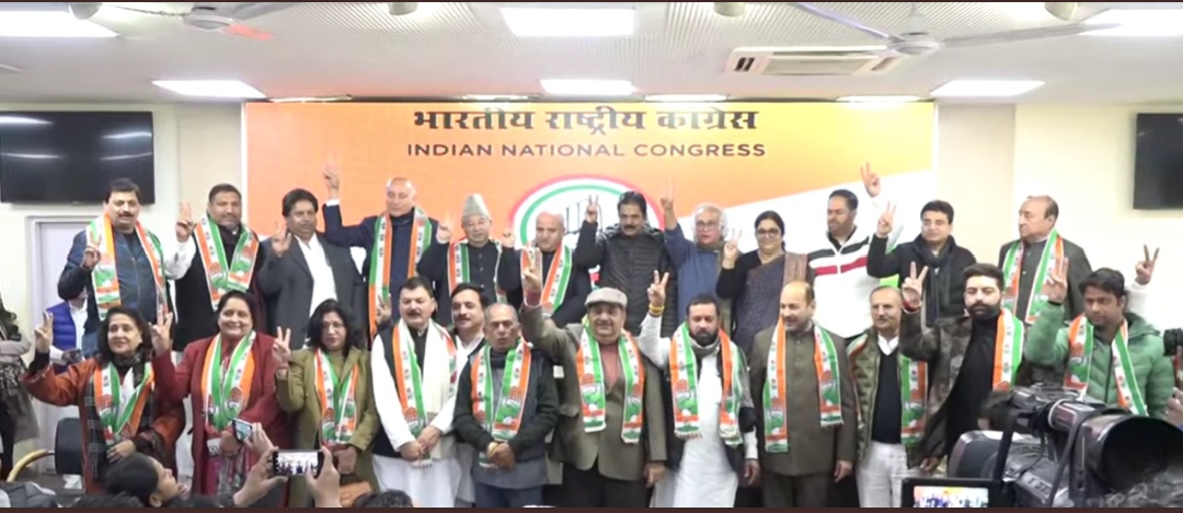 राहुल गाँधी की भारत जोड़ो यात्रा के घाटी में पहुंचने से पहले आजाद के साथ गए बड़े नेताओं की कांग्रेस में घर वापसी