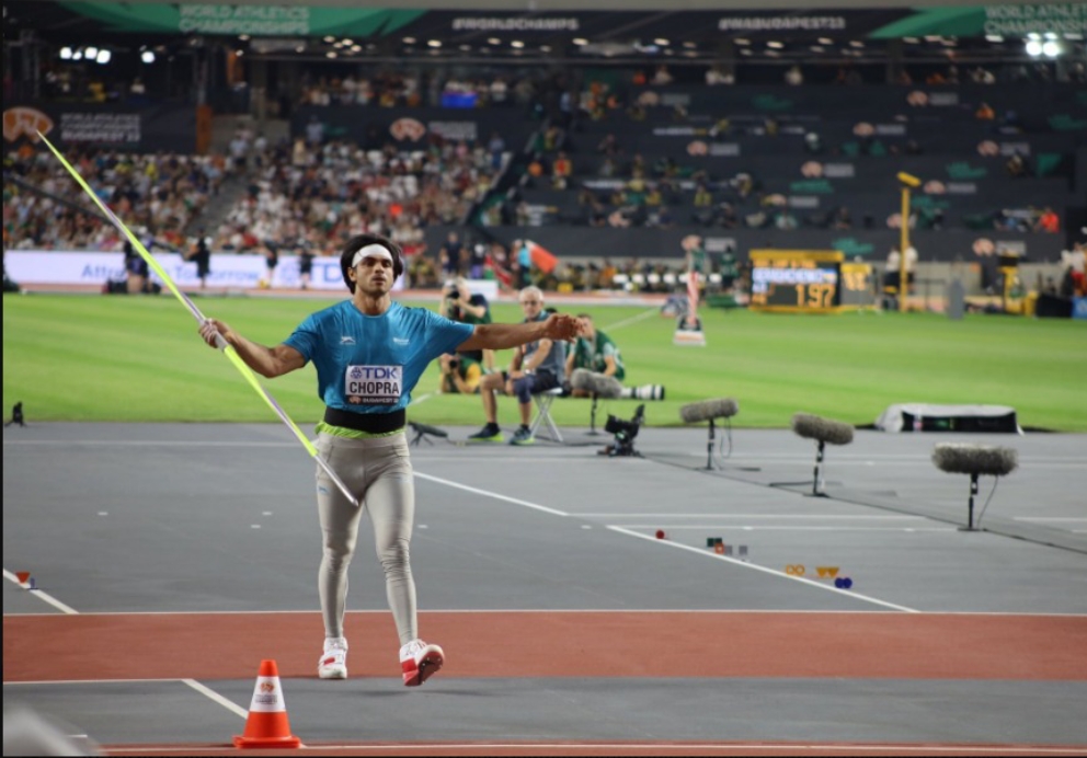नीरज चोपड़ा ने विश्व एथलेटिक्स चैंपियनशिप में जीता गोल्ड, रचा इतिहास