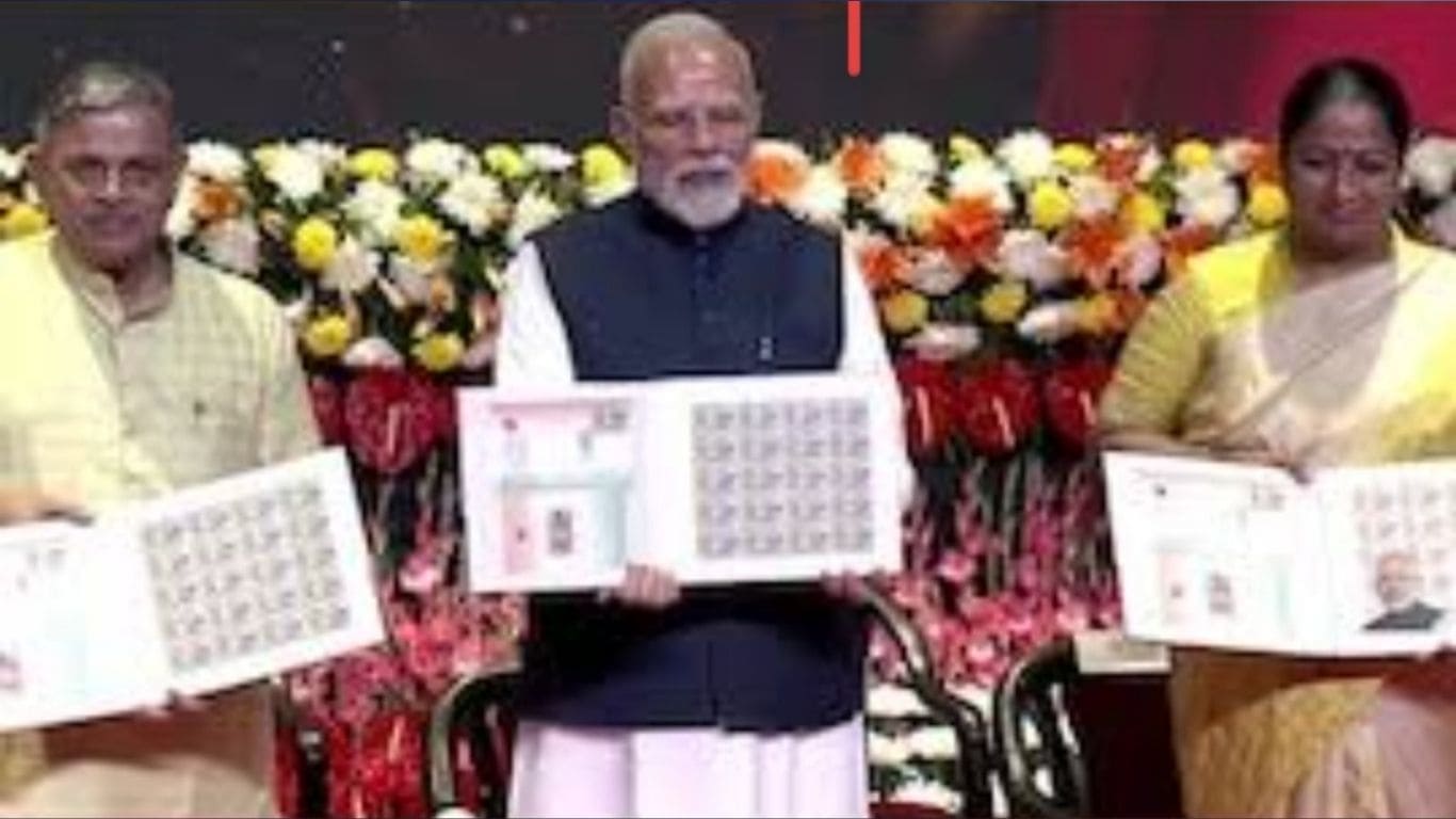 RSS centenary year: PM Modi releases postage stamp