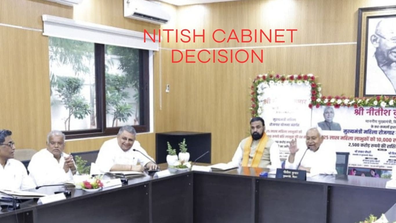 Nitish Cabinet Decision : DA Hike 3 percent
