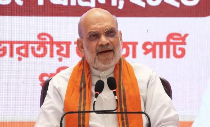 अमित शाह की कोलकाता में प्रेस कॉन्फ्रेंस : बंगाल में परिवर्तन तय , दीदी की सरकार जाने वाली है