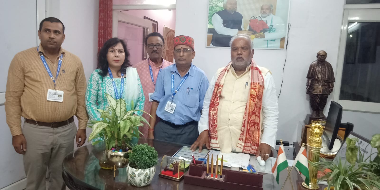 RPSA Deligation meets Bihar IPRD Minister Shrawan Kumar