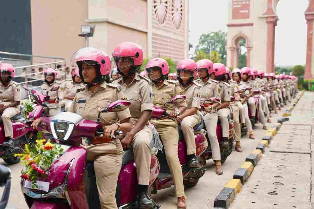 The 'Police Didi' (Abhaya Brigade) launched in Bihar by Chief Minister Samrat Choudhary