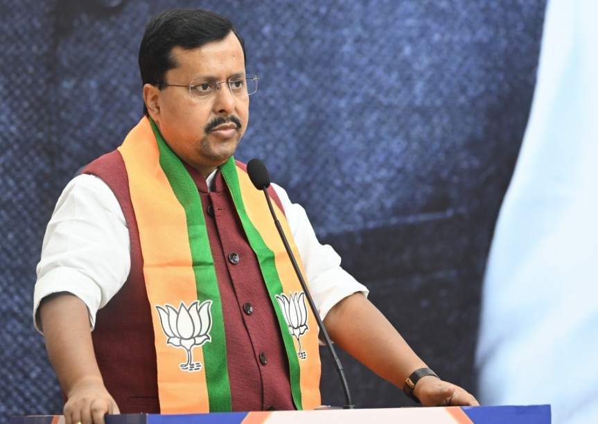 Nitin Nabin Chairs Strategic Meet On Assembly Poll Preparations